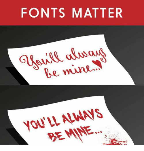 Fonts Matter